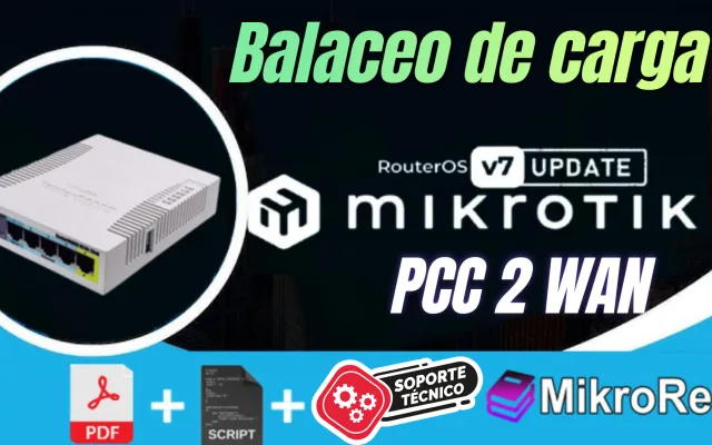 SmartBalance 2 WAN – Gestión Inteligente de Múltiples Proveedores en MikroTik V6 o V7