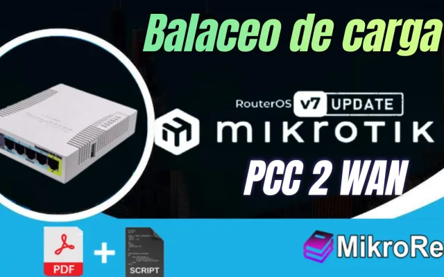 Configuración de Balanceo de Carga Avanzado 2 WAN en RouterOS V7