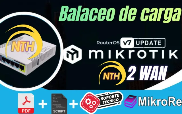 SmartBalance 2 WAN – Gestión Inteligente de Múltiples Proveedores en MikroTik NTH V6