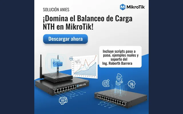 Manual Profesional de Suma de Carga NTH con Failover en MikroTik + Script Personalizado